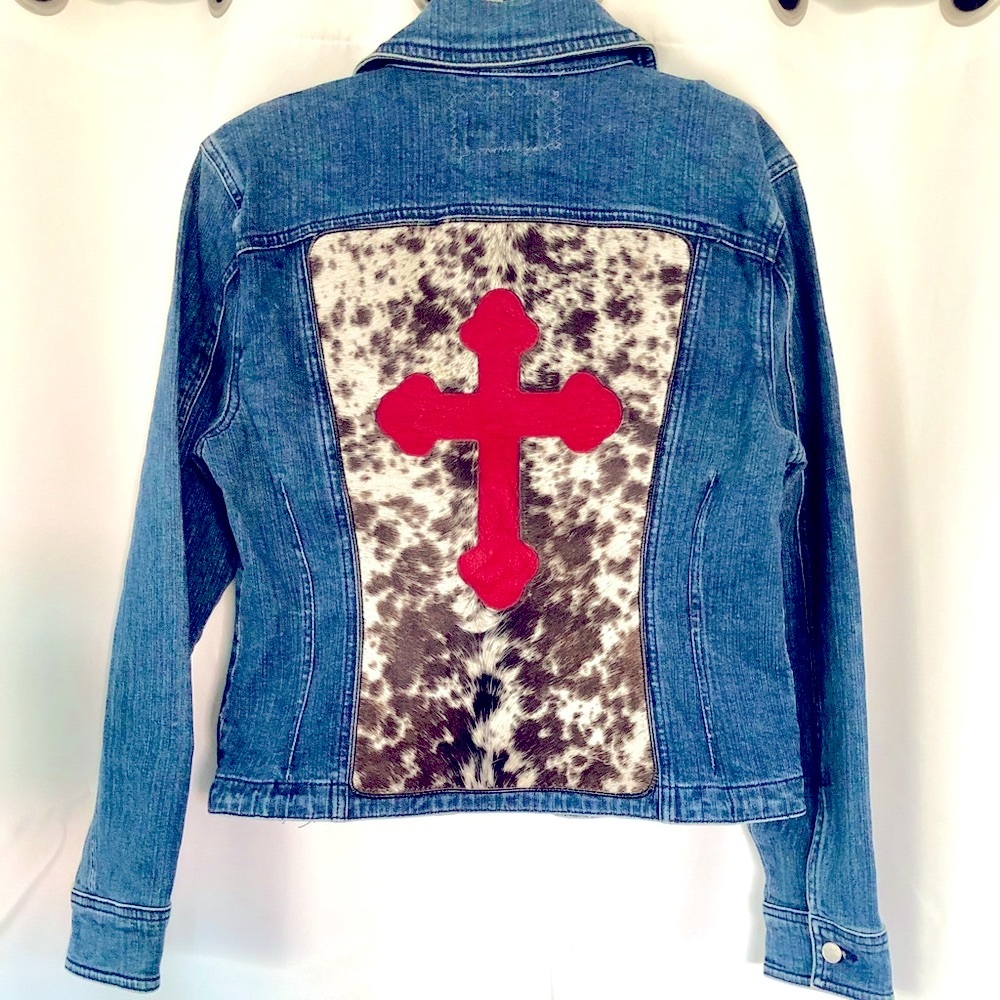 New hand-crafted western denim jacket
